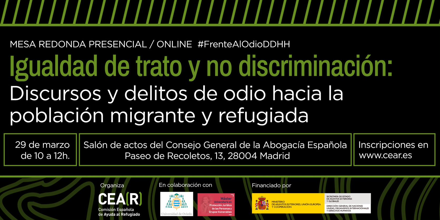 jornada discriminación - CEAR