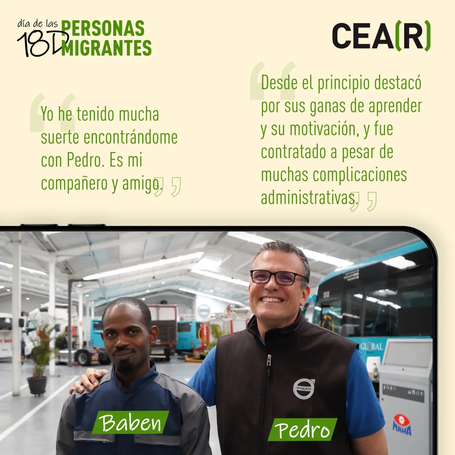 día del migrante - cear - convivencia - derechos