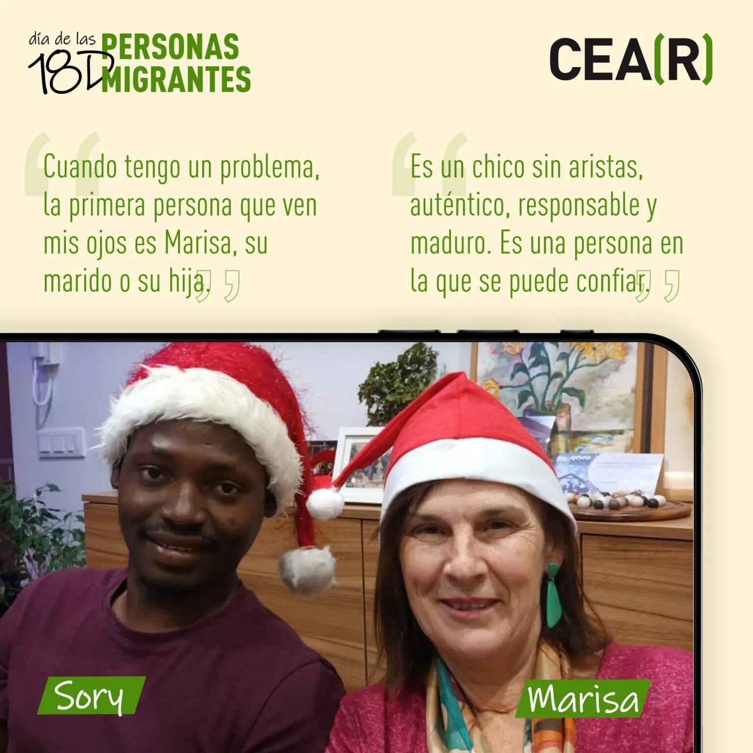 Sevilla - dia del migrante - CEAR - solidaridad